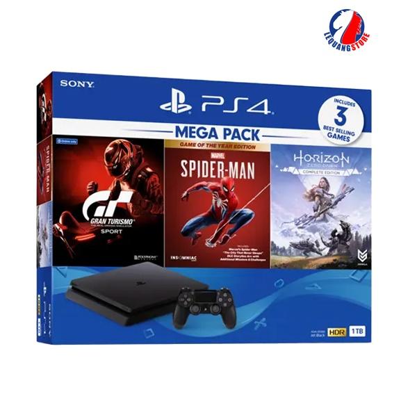 Máy Chơi Game Sony PlayStation 4 Slim 1TB - CUH-2218B-MEGA3 - Hàng Chính Hãng