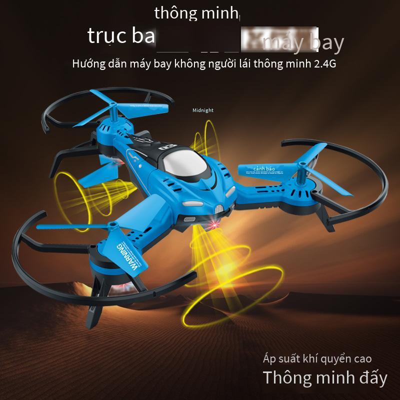 Phong cách mới nhất máy bay không người lái mini ba trục máy ảnh trên không máy bay đồ chơi máy bay điều khiển từ xa chụp ảnh trên không máy bay không người lái học sinh tiểu học nhỏ