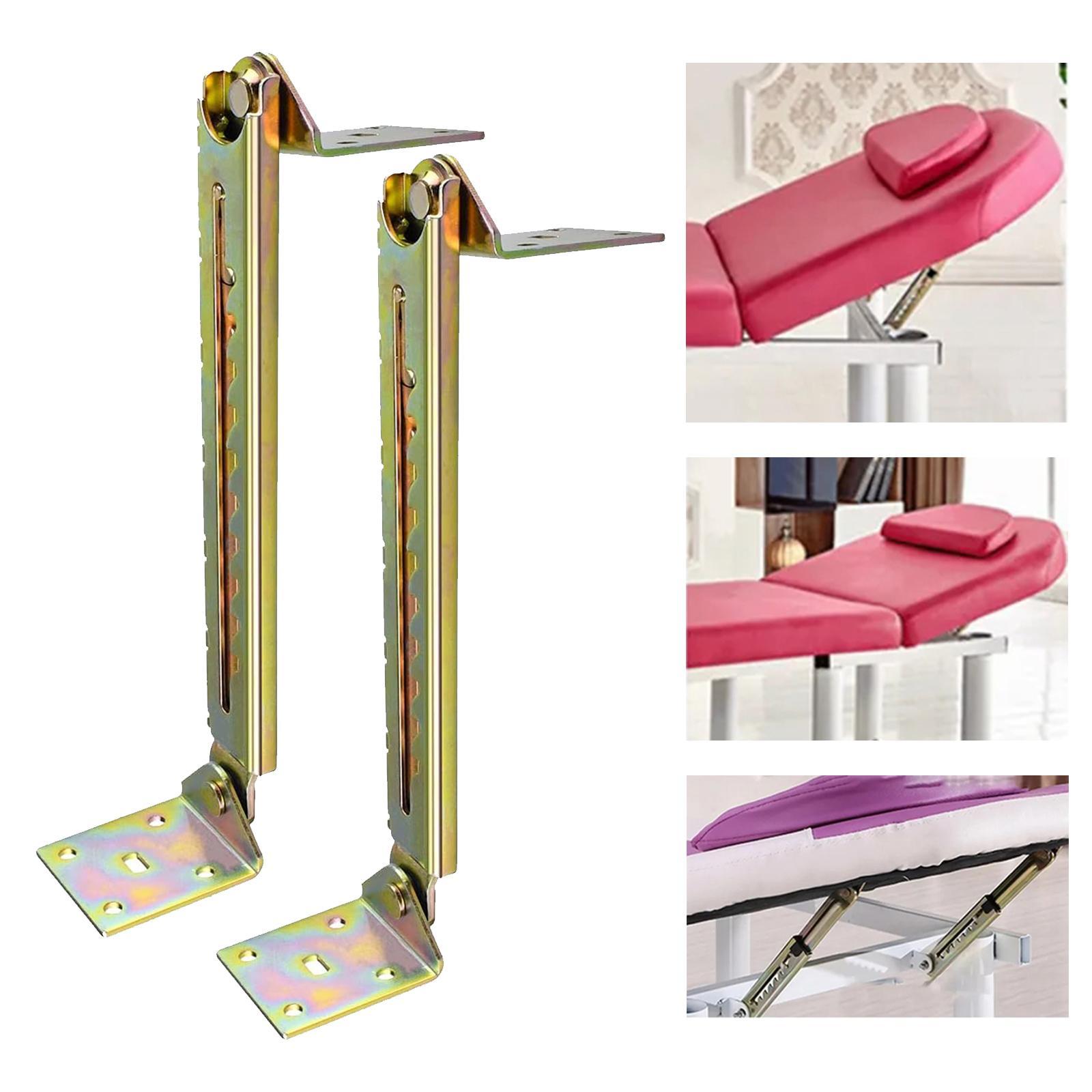 2Pcs Lifting Rod Hinge Hardware 10 Gear Hinge up for Sofa Door Wardrobe