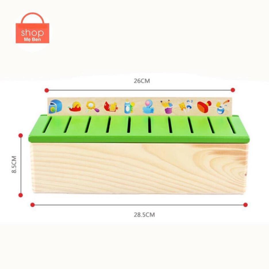 BỘ ĐỒ CHƠI BẰNG GỖ THẢ HÌNH THEO CHỦ ĐỀ