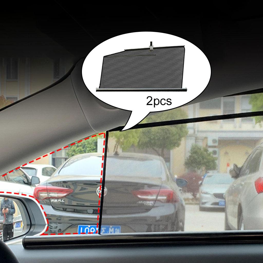 2Pcs Car Privacy Side Window Sunshade Cover for Tesla Model S