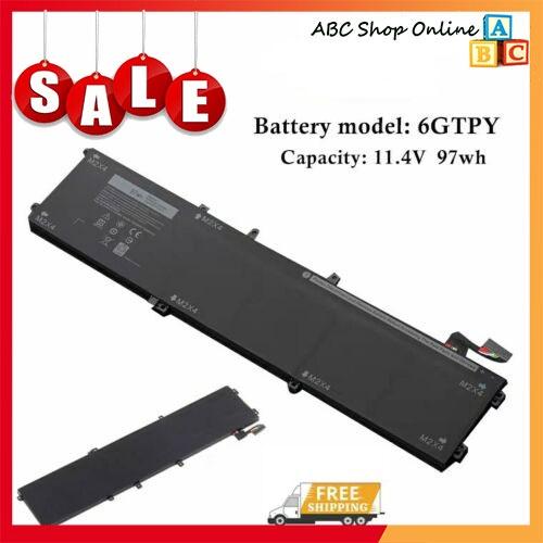 Pin Dùng Cho Dell XPS 15 9550, Precision 5510 RRCGW, M7R96, 62MJV, 4GVGH 97Wh