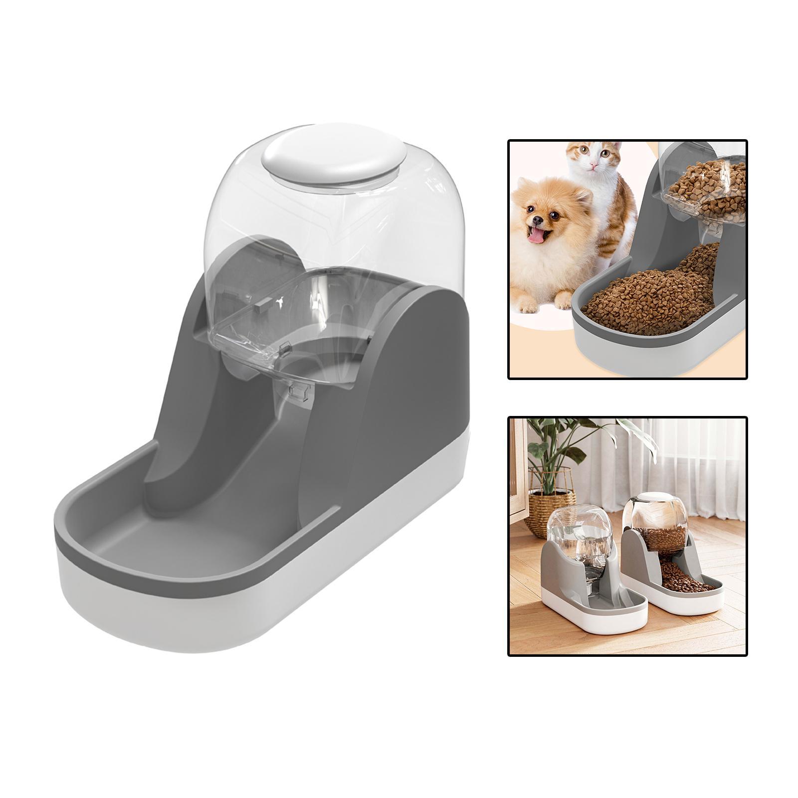 Automatic Gravity Feeder Cat Dog Bowl Feeding Station Automatic Cat Feeder