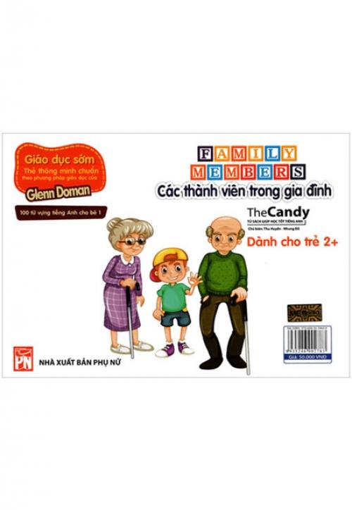 Sách Flashcard Dạy Trẻ Theo Phương Pháp Glenn Doman - Các Thành Viên Trong Gia Đình