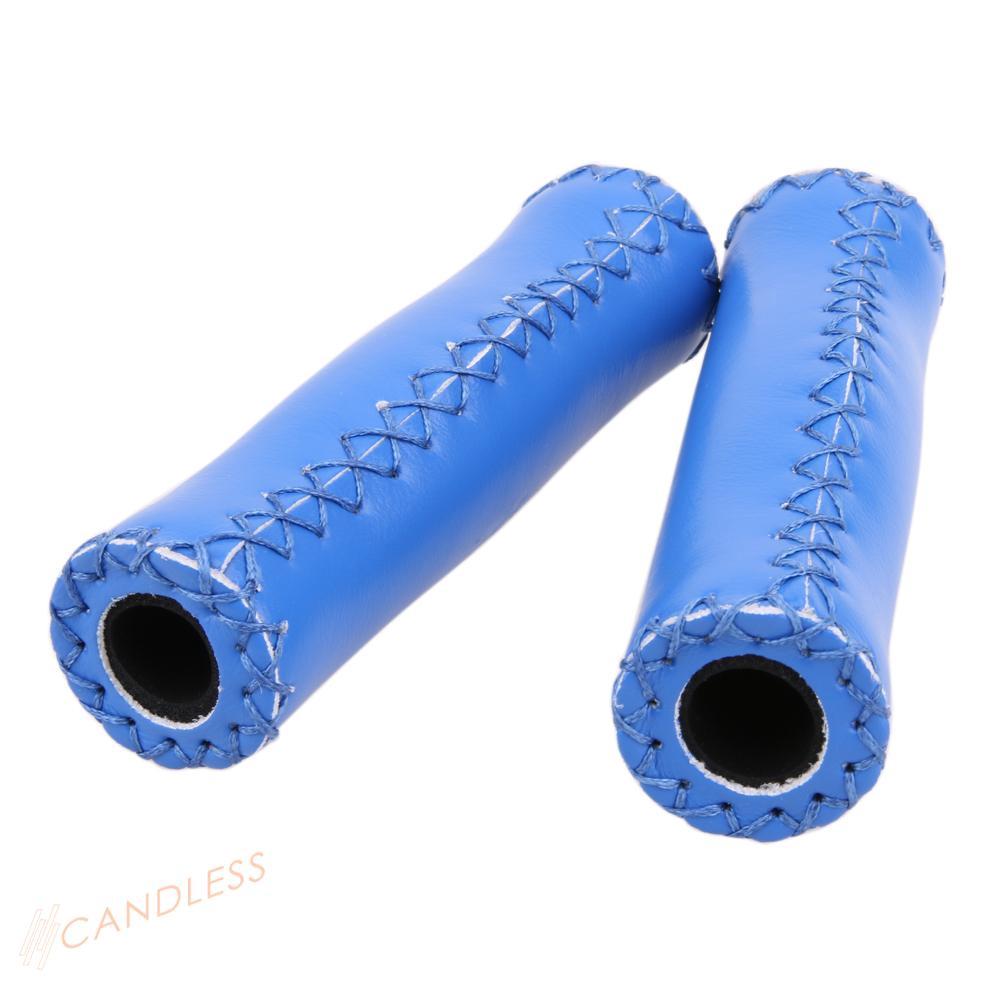 2 Miếng Bọc Tay Cầm Xe Đạp Bằng Da Chống Trượt
