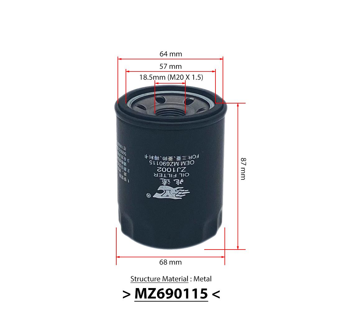 Lọc nhớt Xpander, Attrage, Triton, Outlander, Pajero Sport