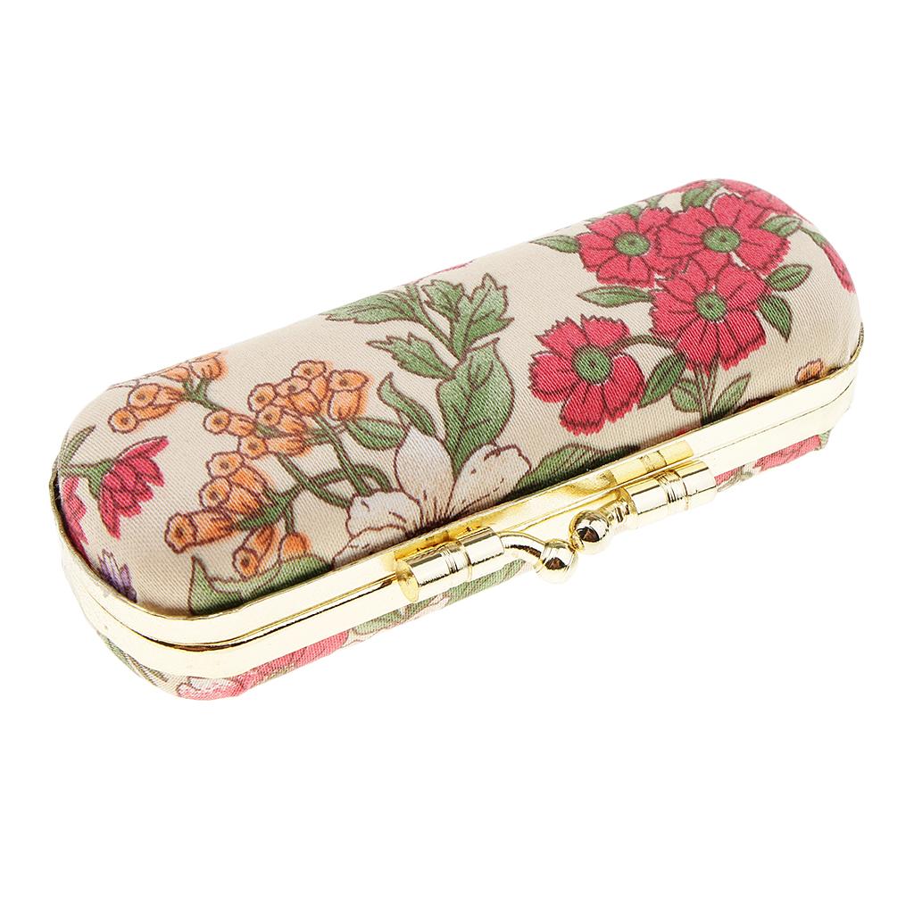 Beauty Design Lipstick Lip Gloss Case Storage Box Balm Holder With Mirror