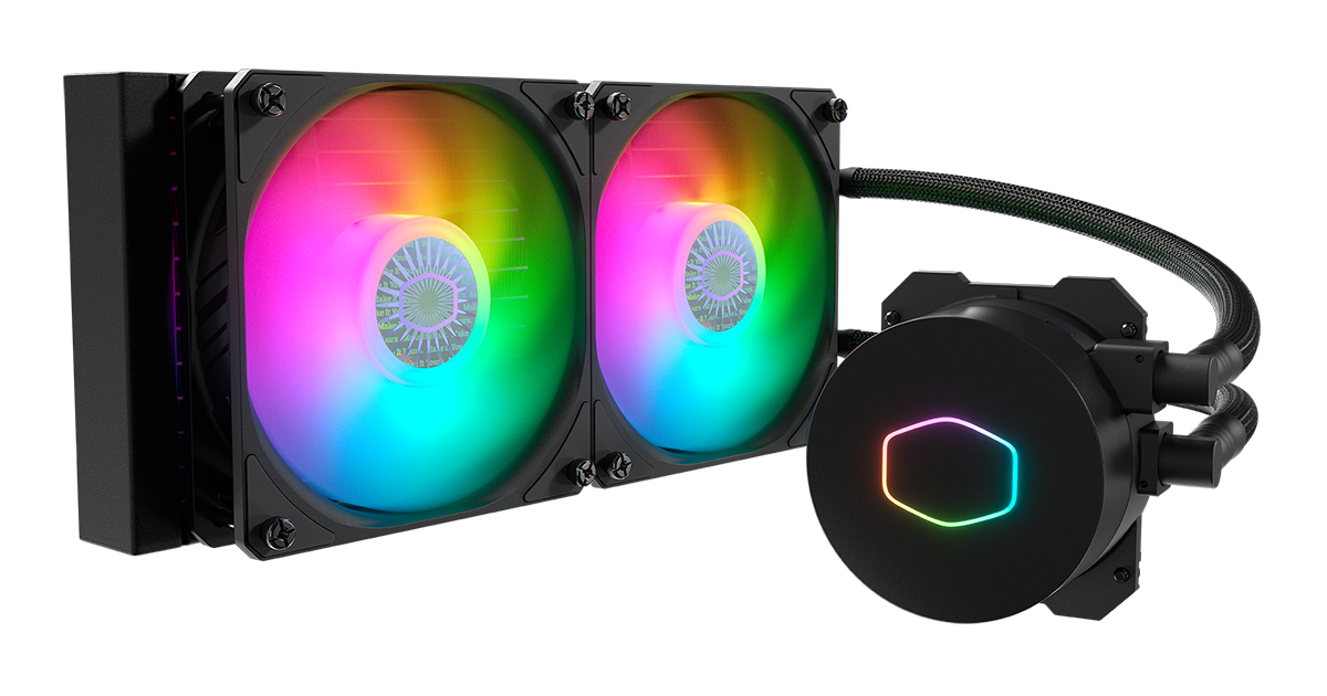 Tản nhiệt nước CPU Cooler master ML240L ARGB V2 - Hàng Chính Hãng