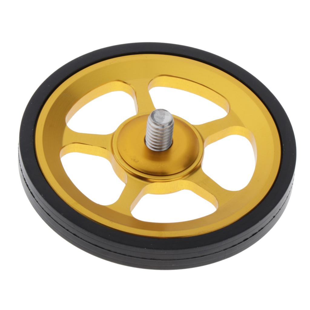 Premium Folding Bike Easy Wheels Modified Easywheel for Brompton