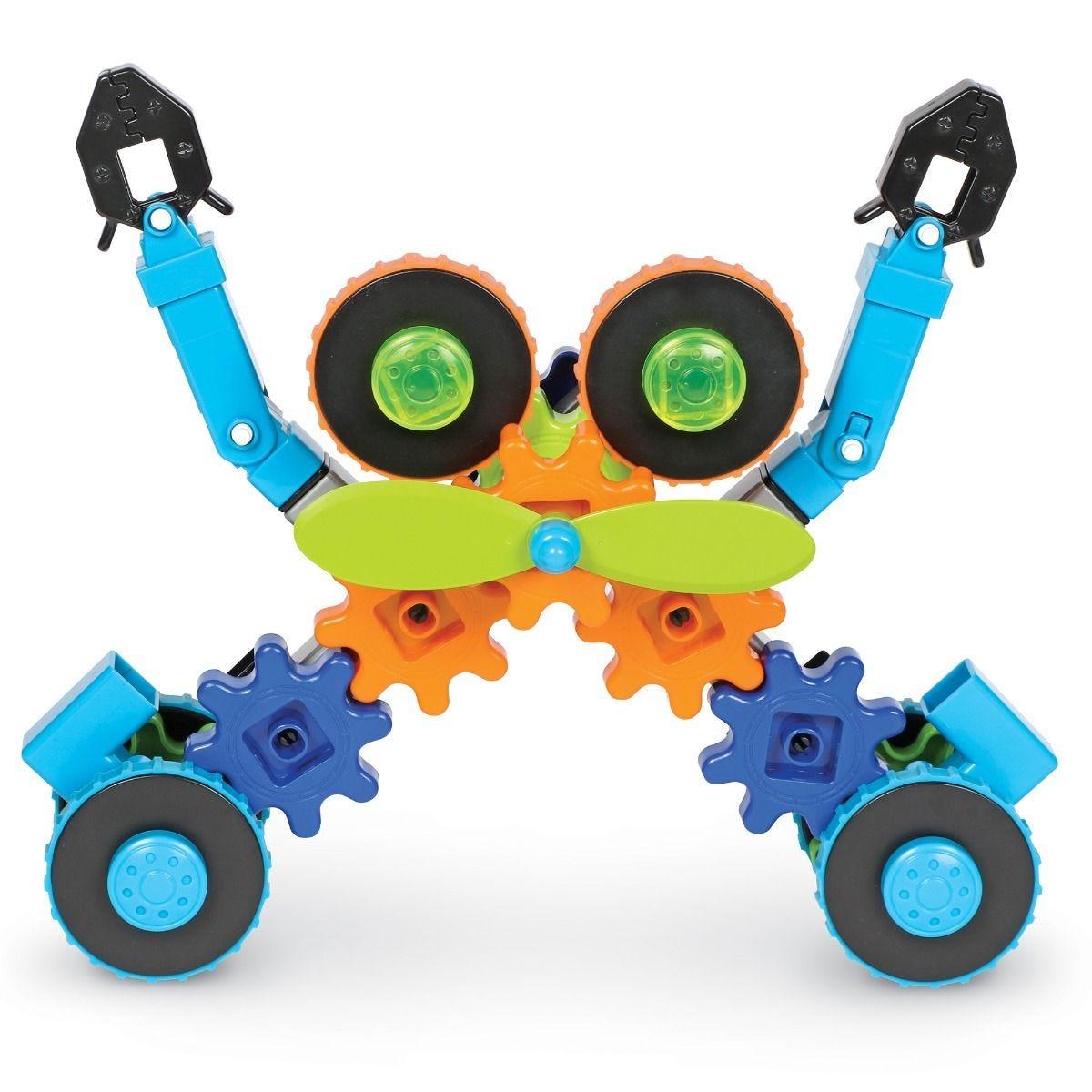 Learning Resources Đồ chơi xây dựng bánh răng cưa robot chuyển động - Gears! Gears! Gears! Robots in Motion
