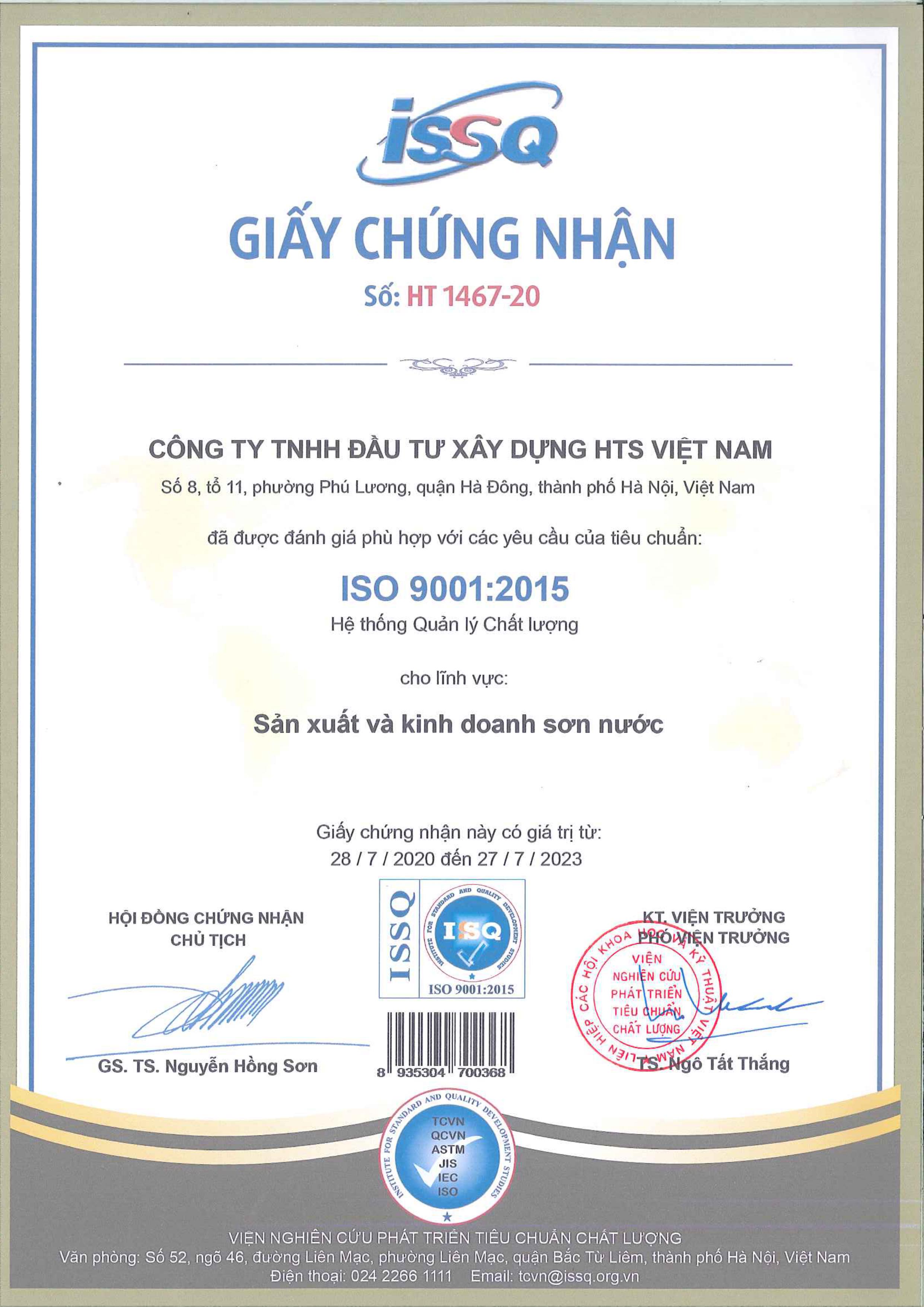 Sơn chống rỉ HTS Paint (XH – Primerseal P001) Thùng 18 lít