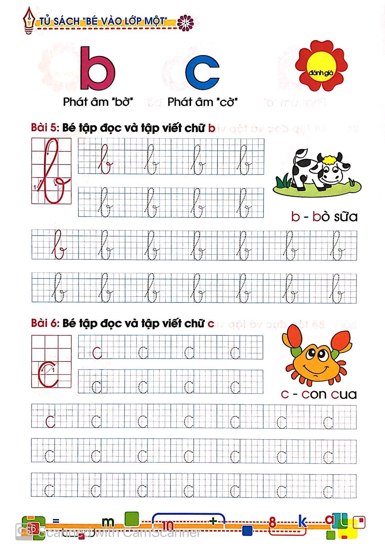 Tủ Sách Cho Bé Vào Lớp 1 - Bé Tập Đọc Và Tập Viết