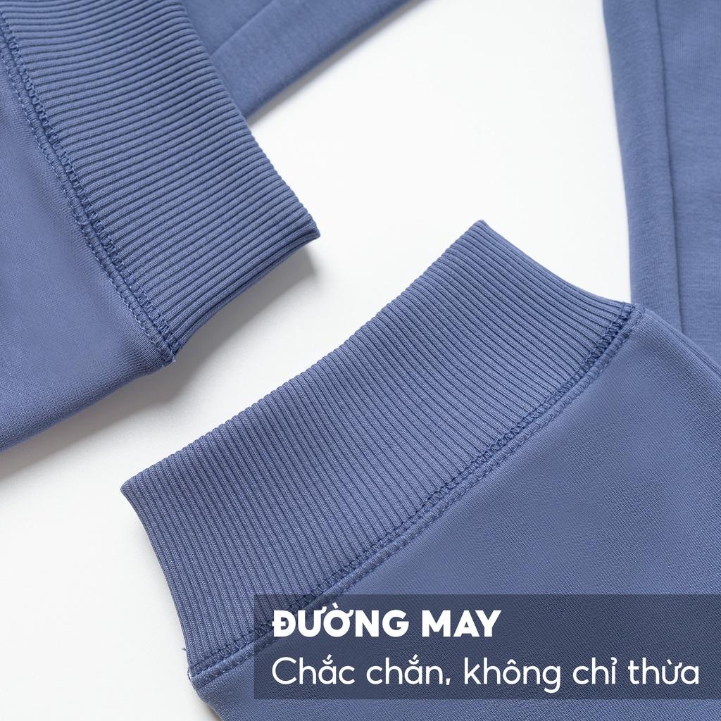 Bộ Quần Áo Nỉ Nam 5S, Chất Cotton USA Dày Dặn,Thiết Kế In Chữ Phối Đa Màu Cao Cấp (BNI22032)