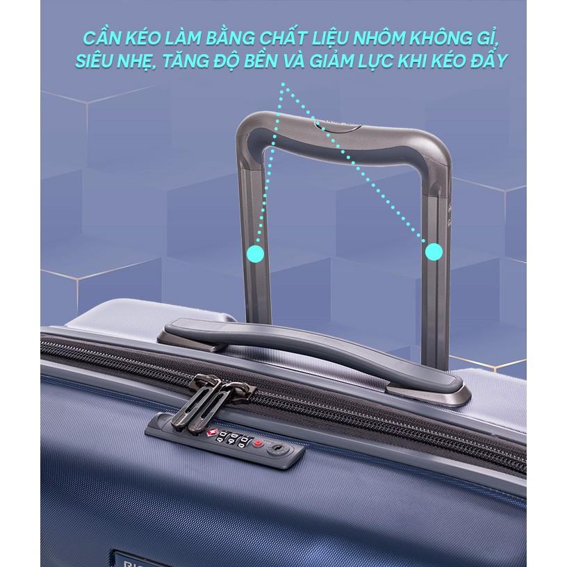 Vali du lịch size S (20 inch), Ricardo Tioga 2.0 thế hệ mới, thương hiệu Mỹ, bảo hành 5 năm quốc tế, Màu Titanium