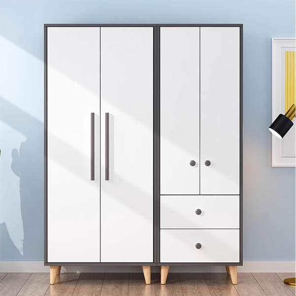 Combo 2 tủ quần áo gỗ công nghiệp kiểu dáng hiện đại