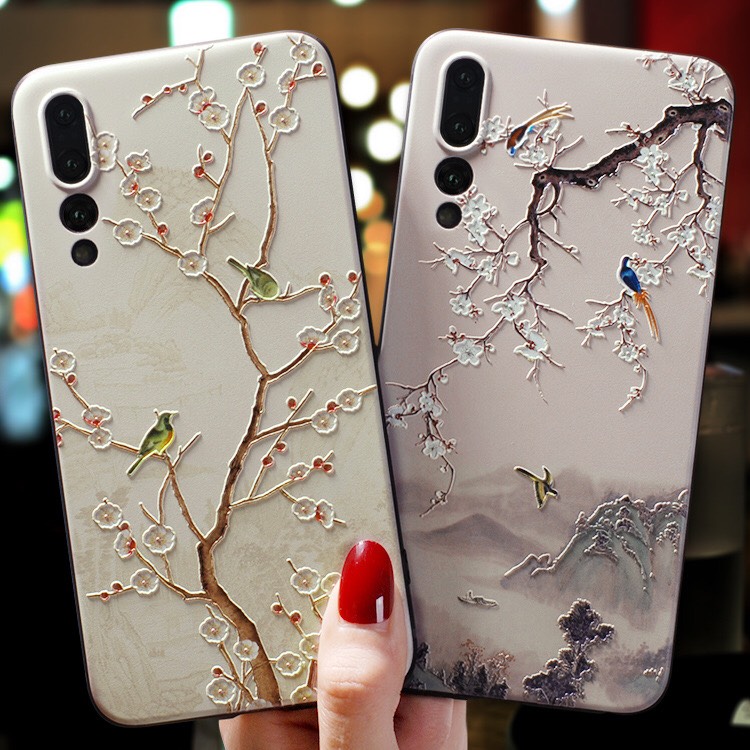 Ốp Lưng Nhựa Dẻo In Nổi dành cho Huawei Mate20