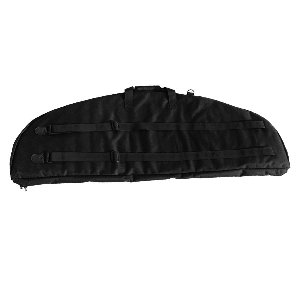 Black Durable Hunting Archery Compound Bow Bag Carry Case Hunting 95x41cm