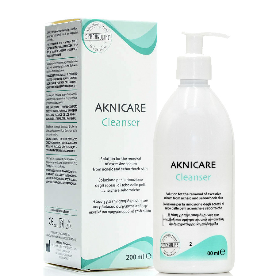 Gel rửa mặt cho da mụn Aknicare Cleanser