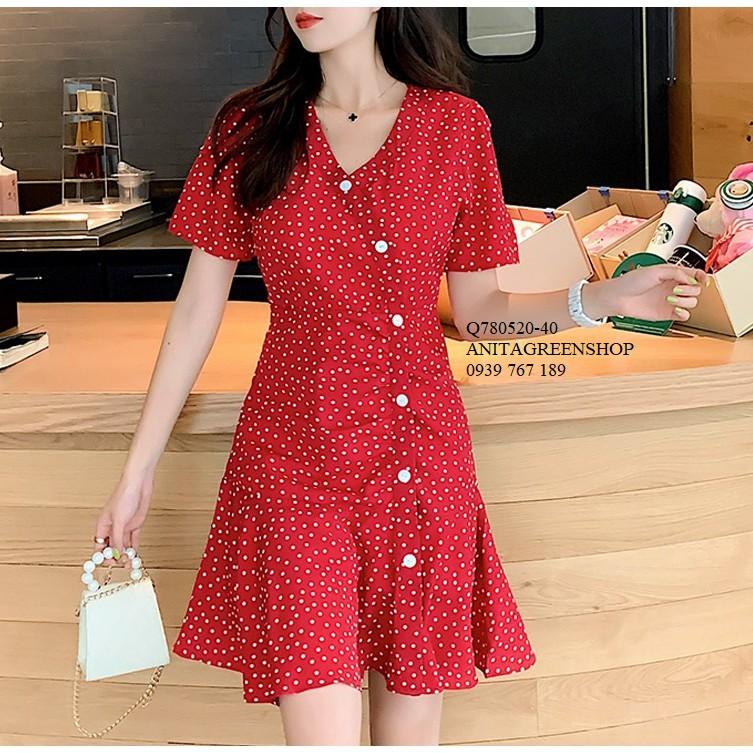 Q780520 ĐẦM SUÔNG CHẤM BI ĐUÔI CÁ