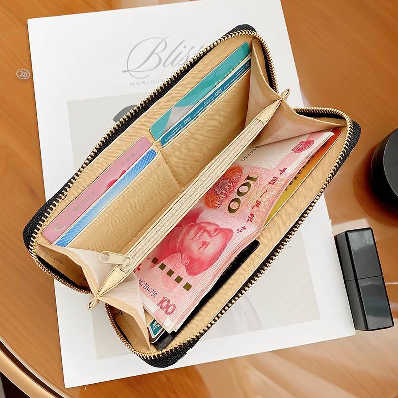 Ví nữ Ví dài MICKEY Cầm Tay Thời Trang Hàn Quốc Siêu Chảnh V11