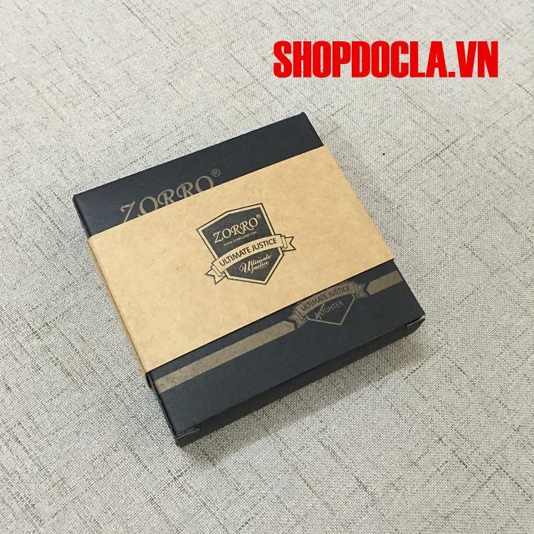 Bật Lửa ZORRO Xăng Đá Z8267 ULTIMATE Mạ Vàng Cao Cấp Full Box