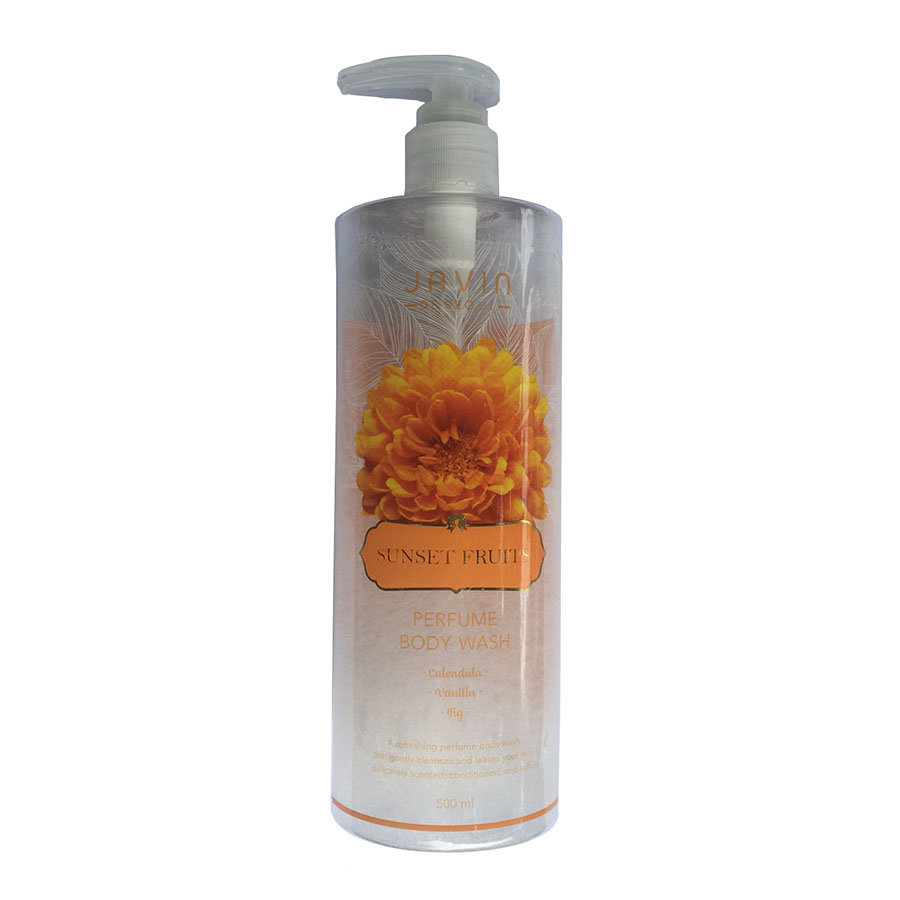 Sữa tắm trắng da hương vanilla - Javin De Seoul Sunset Fruits Perfume Body Wash 500ml