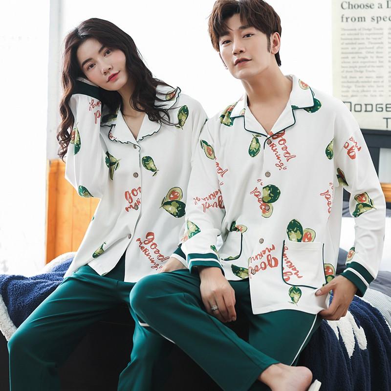 SET Đôi Nam Nữ-Bộ PIJAMA Nam Nữ Style Hàn Quốc-COTTON 100% thấm hút mồ hôi tốt, mát mùa hè