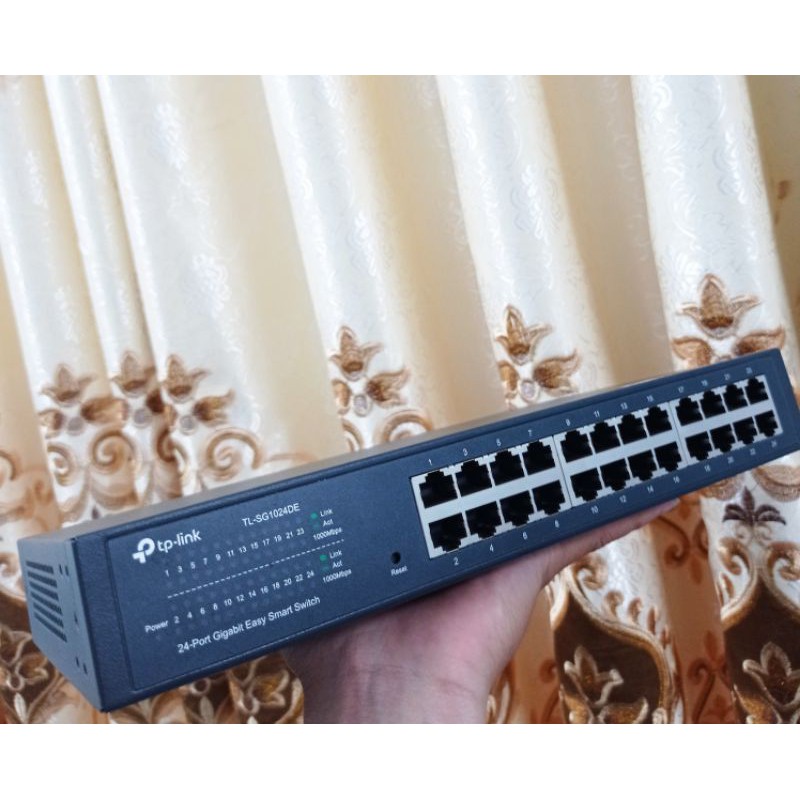 Switch TP-Link TL-SG1024DE (Gigabit (1000Mbps)/ 24 Cổng/ Smart Switch/ Vỏ Thép)-hàng chính hãng