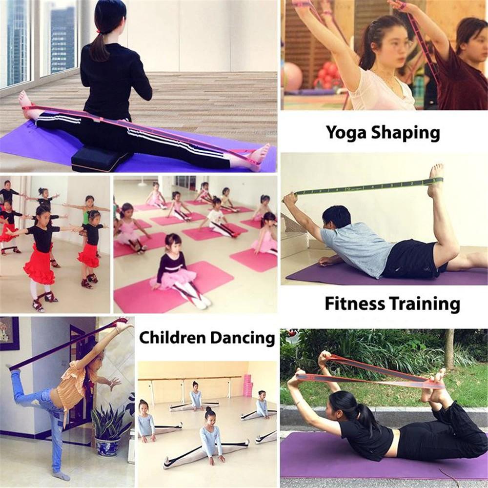 Dây tập YOGA Elecstic Band , Yoga Stretch Belt- Dây miniband hỗ trợ các bài tập thể dục tại nhà (Màu Ngẫu Nhiên )