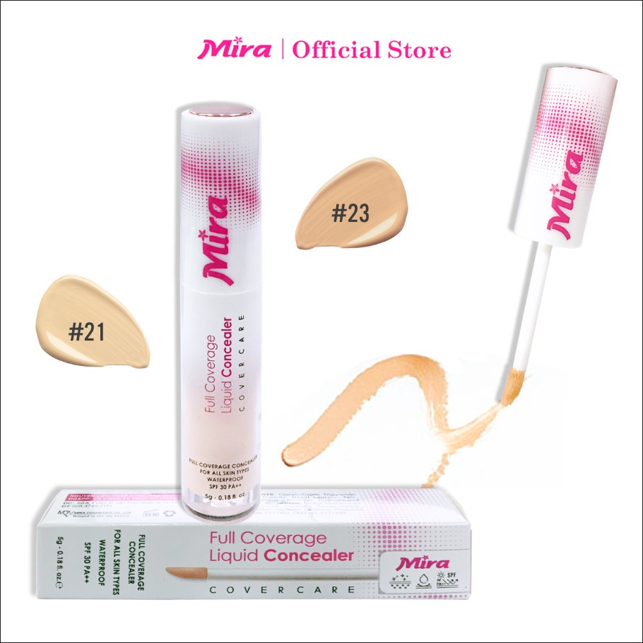 Thanh che khuyết điểm chống nắng Mira hàn QuốcNo.21 Beige tặng kèm móc khoá