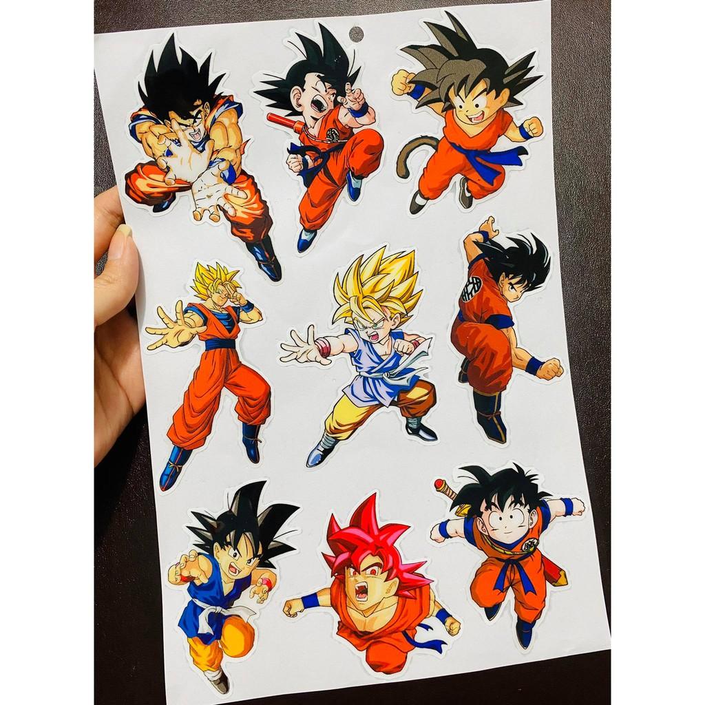 DDXM-V12-69 DECAL TEM NỔI HÌNH SONGOKU 7 VIÊN NGỌC RỒNG ...