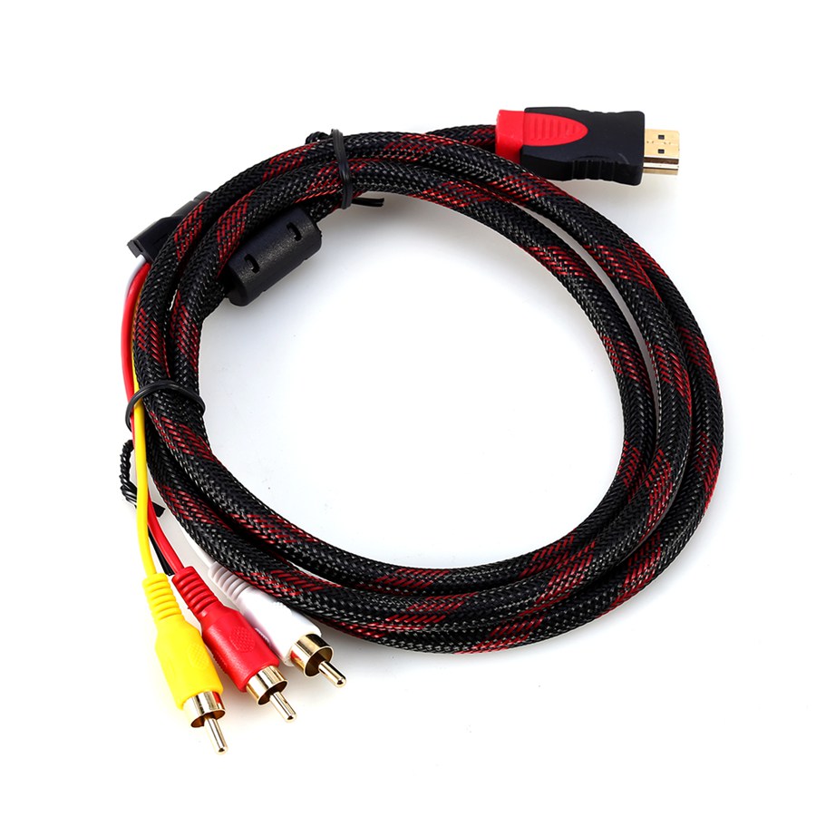 SOAIY Cáp HDMI sang AV dài 1.5M - Hàng Nhập Khẩu