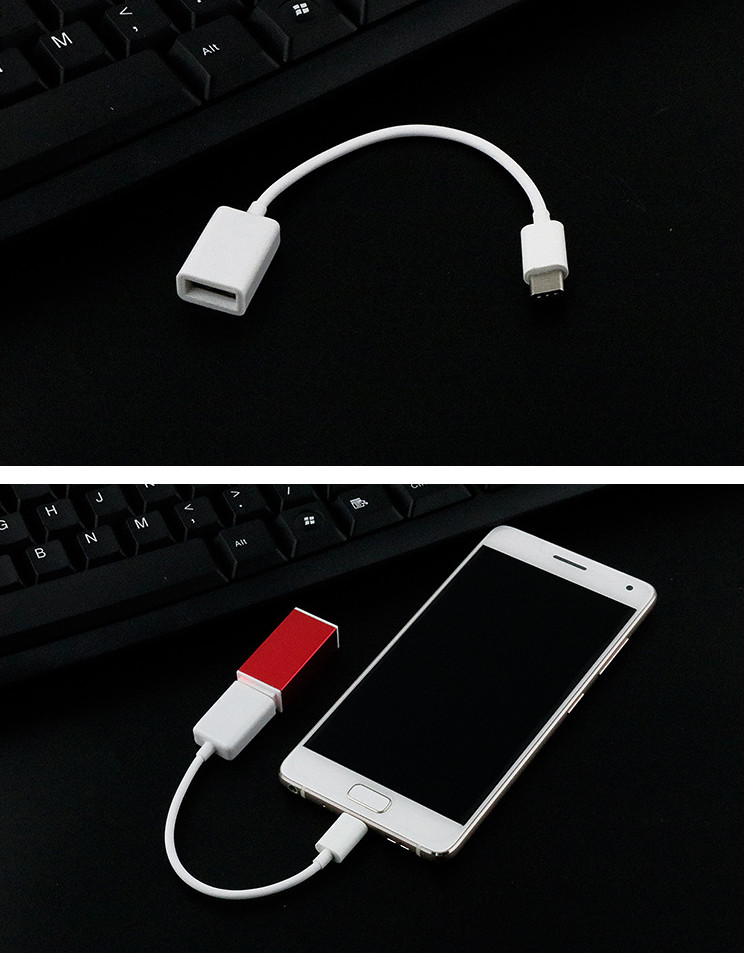 Cáp OTG Micro USB Sang USB 2.0 Âm - Mở Rộng Kết Nối Cho Điện Thoại, Máy Tính Bảng  Với USB, Chuột, Bàn Phím...