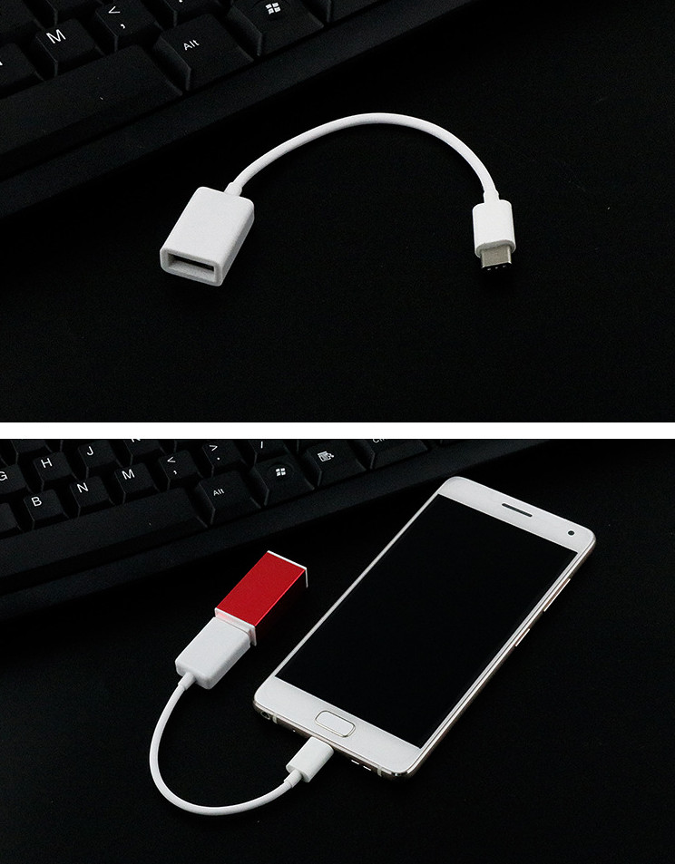 Cáp OTG Micro USB Sang USB 2.0 Âm - Mở Rộng Kết Nối Cho Điện Thoại, Máy Tính Bảng Với USB, Chuột, Bàn Phím...