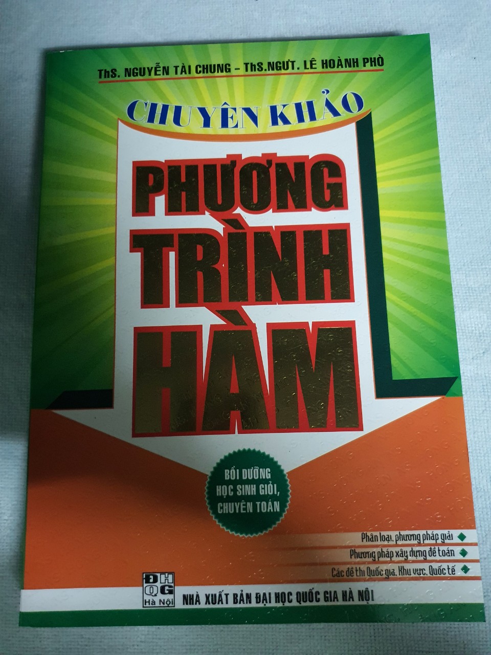 SÁCH - Chuyên Khảo Phương Trình Hàm