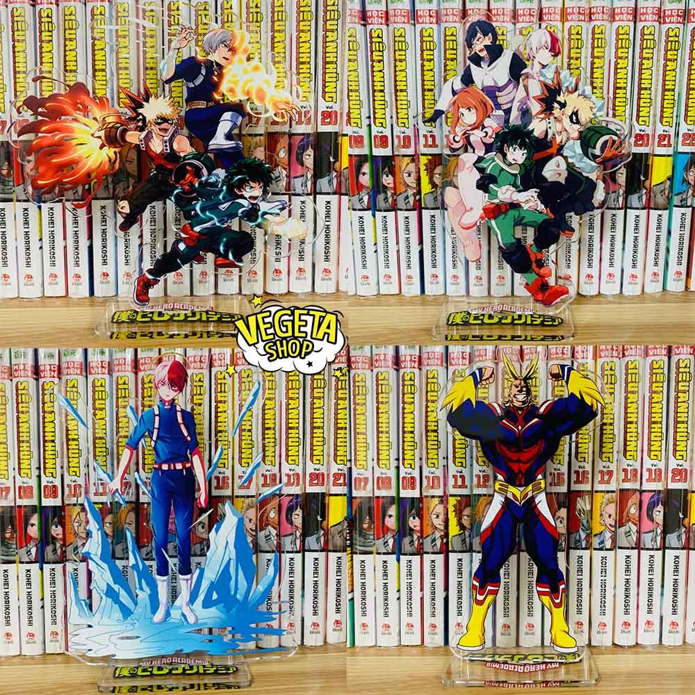 Mô Hình Tượng Standee Acrylic Mica 2 mặt - My Hero Academia Học viện siêu anh hùng - Midoriya Bakugo Todoroki All Might