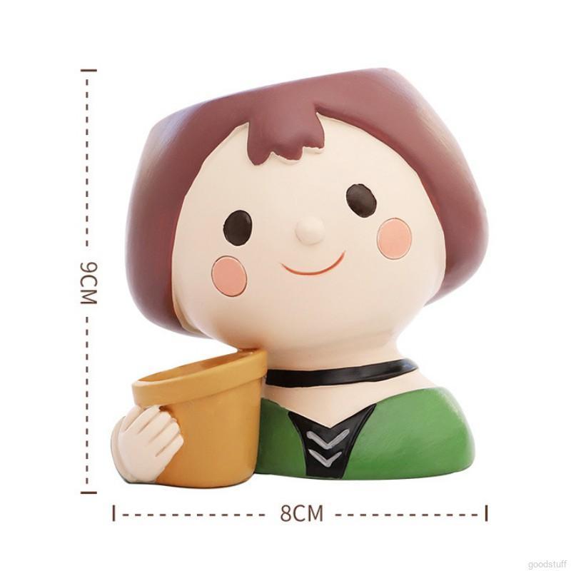 Chậu Hoa Trang Trí Sân Vườn Dễ Thương