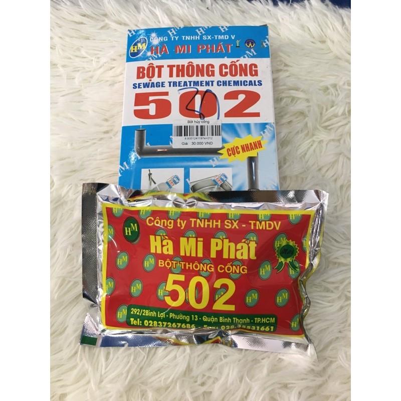 Bột thông cống 502