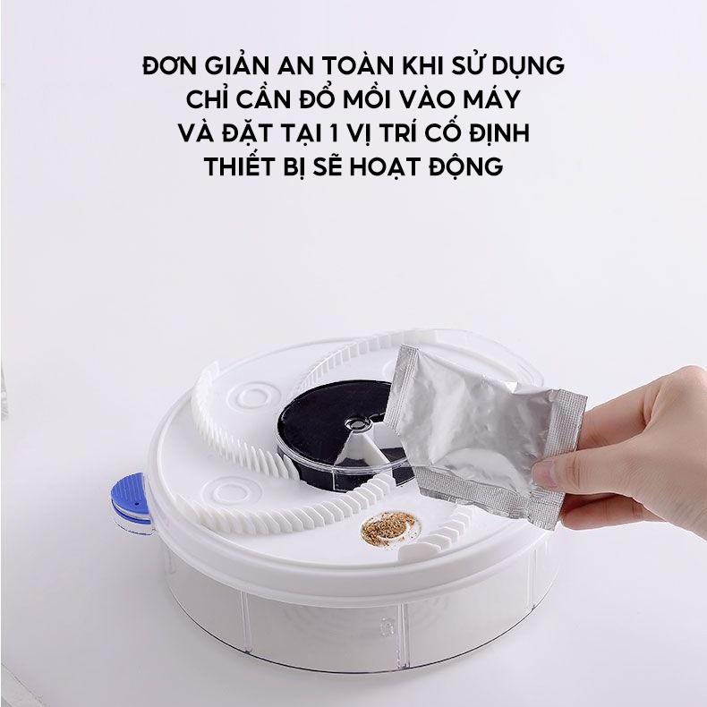 Máy Bắt Ruồi Thông Minh Mẫu Gim Điện Để Góc Tường Bắt Sạch Ruồi Nhà Trong Vòng 1 Ngày WZ-001