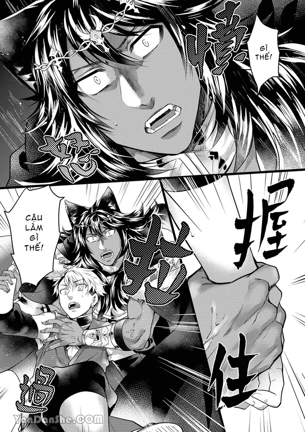 cậu du côn omega và gã thú cuồng dâm chapter 30.1 12