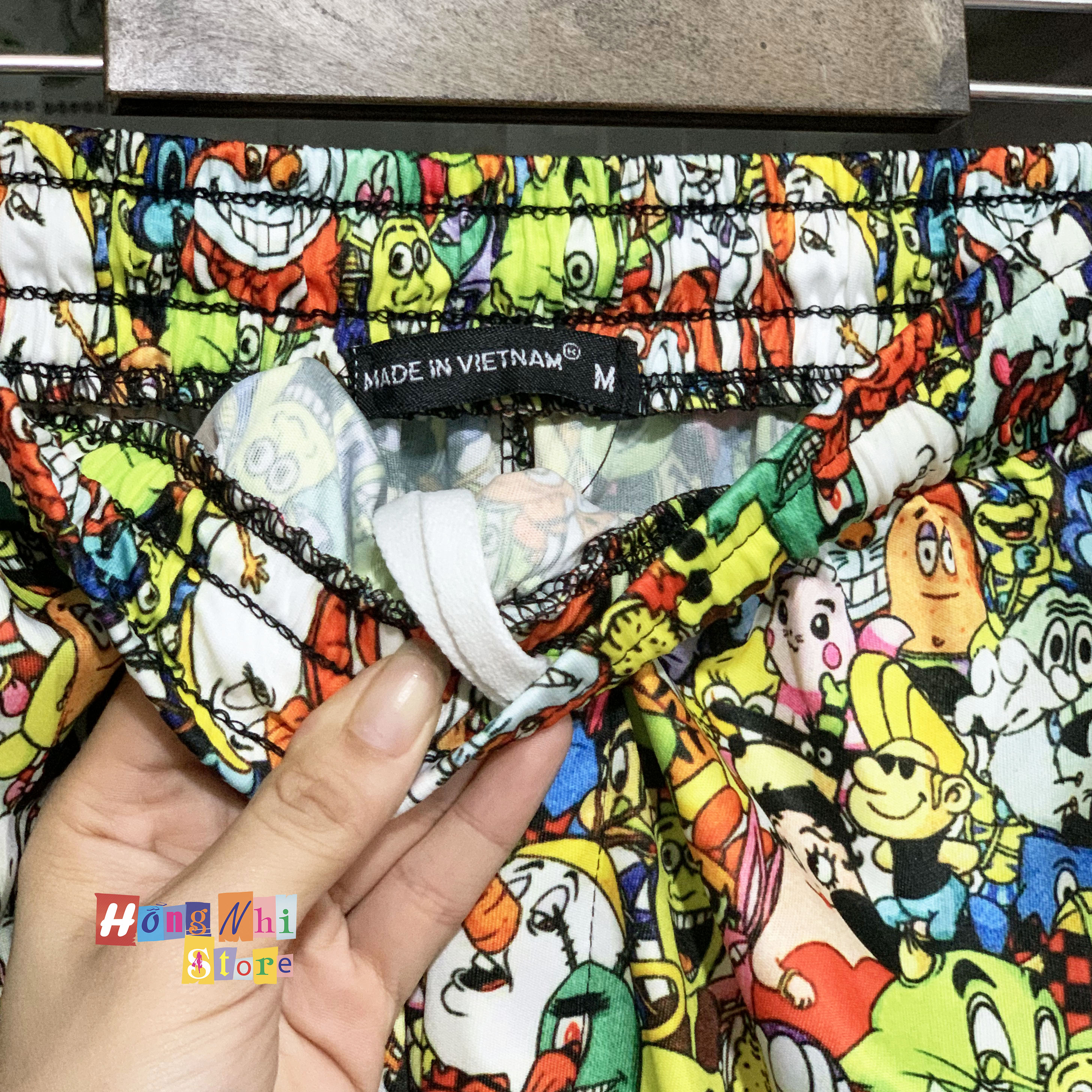 Quần Hoạt Hình Dài Ống Rộng Cartoon Pant V2 Oversize Ulzzang Unisex - MM