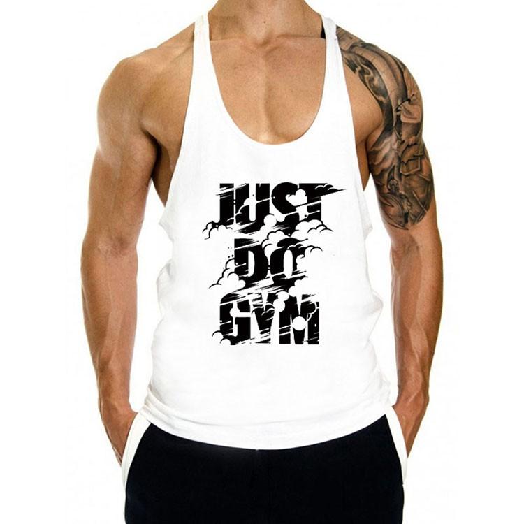 Áo Tập Gym Nam Just Do Gym - Áo Tập Gym 3 Lỗ Vải Cotton cao cấp