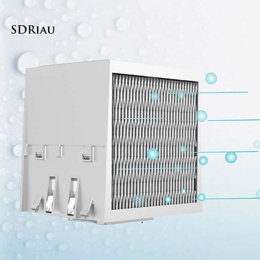 Quạt làm mát không khí sạc USB cầm tay tiện lợi cho xe hơi