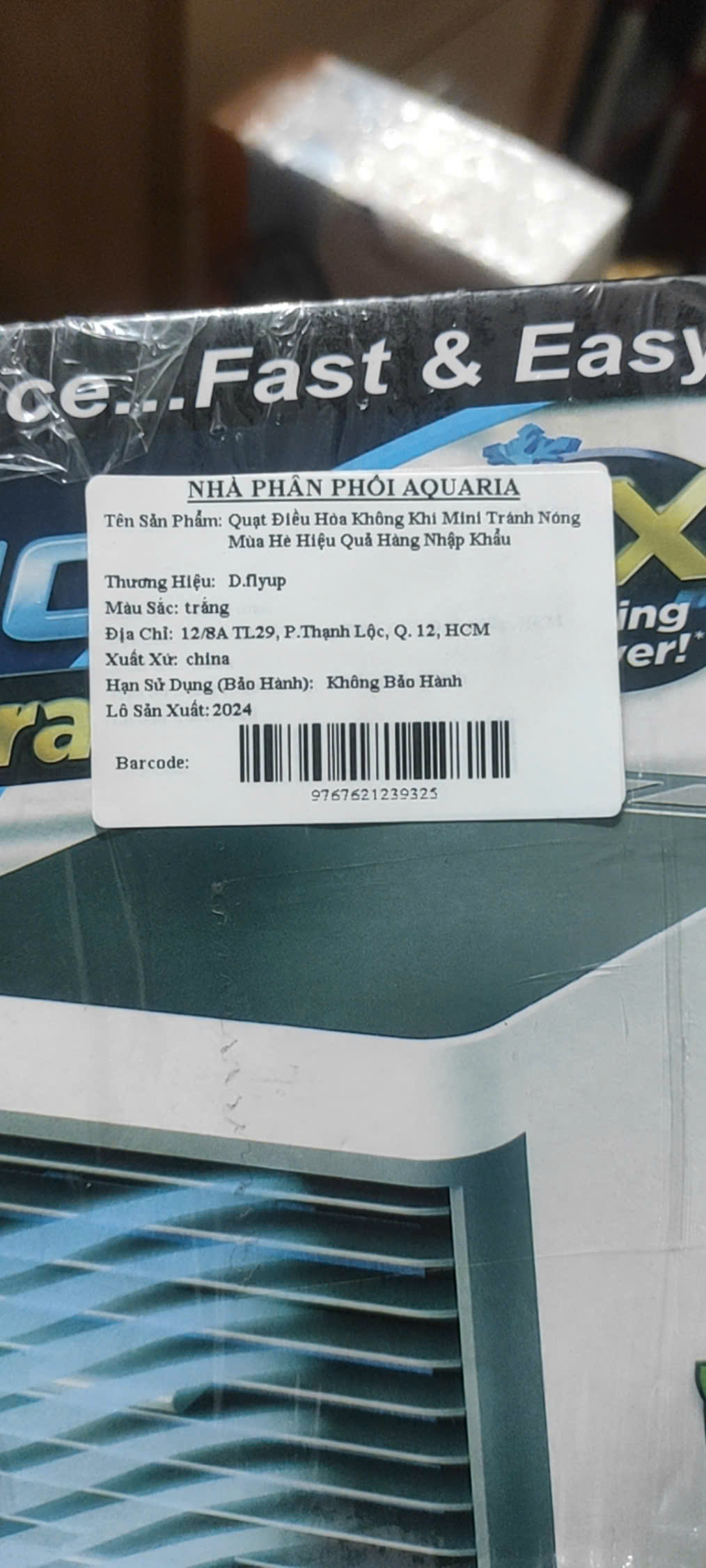Quạt Điều Hòa Không Khí Mini Tránh Nóng Mùa Hè Hiệu Quả Hàng Nhập Khẩu