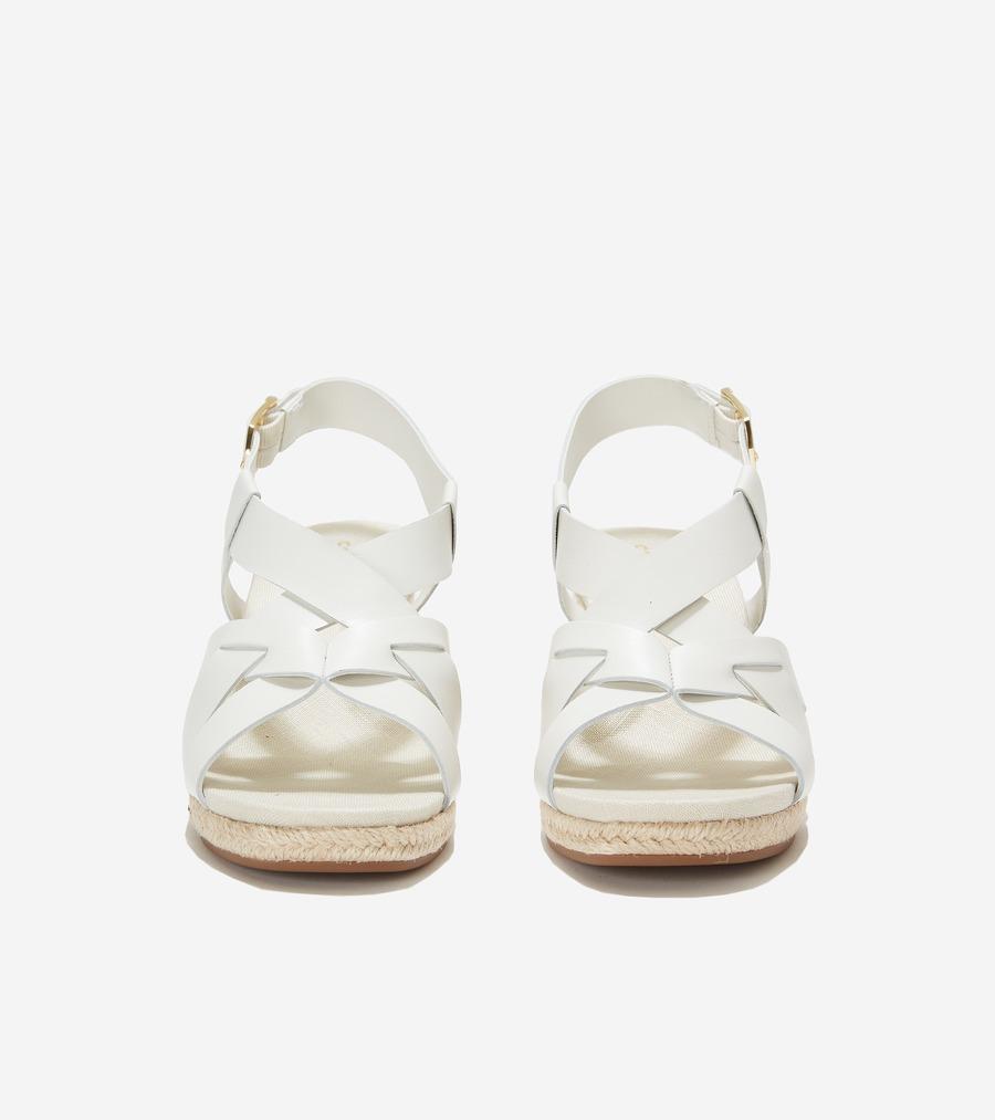 GIÀY ĐẾ XUỒNG COLE HAAN NỮ CRYSTAL WEDGE SANDAL 70MM