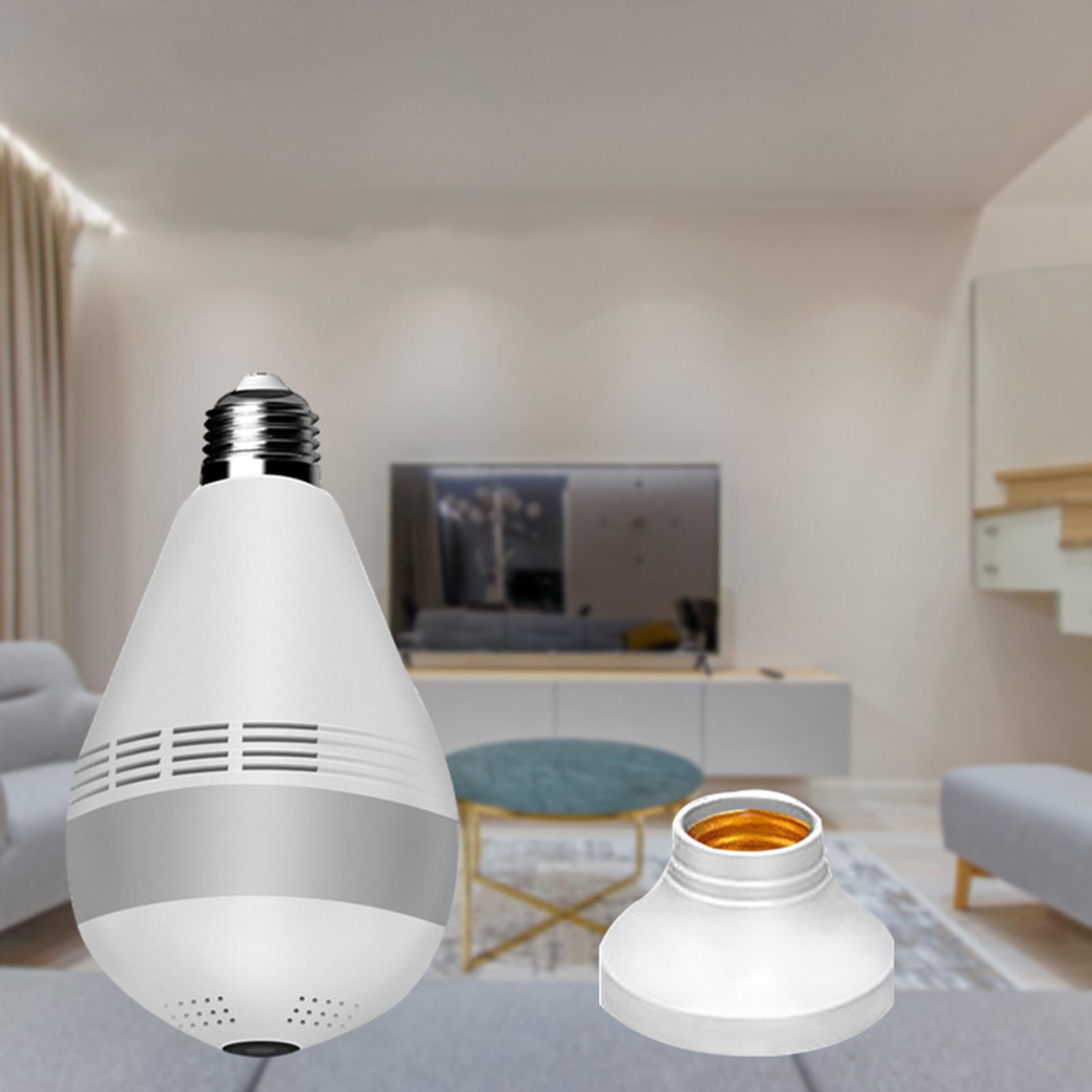 Panorama WiFi Camera 3 LEDs IP Camera Night View Monitor Indoor