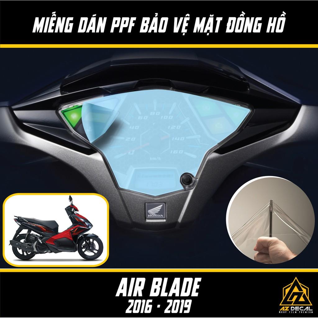 Miếng Dán PPF Bảo Vệ Mặt Đồng Hồ Xe Honda Air Blade 2016-2019