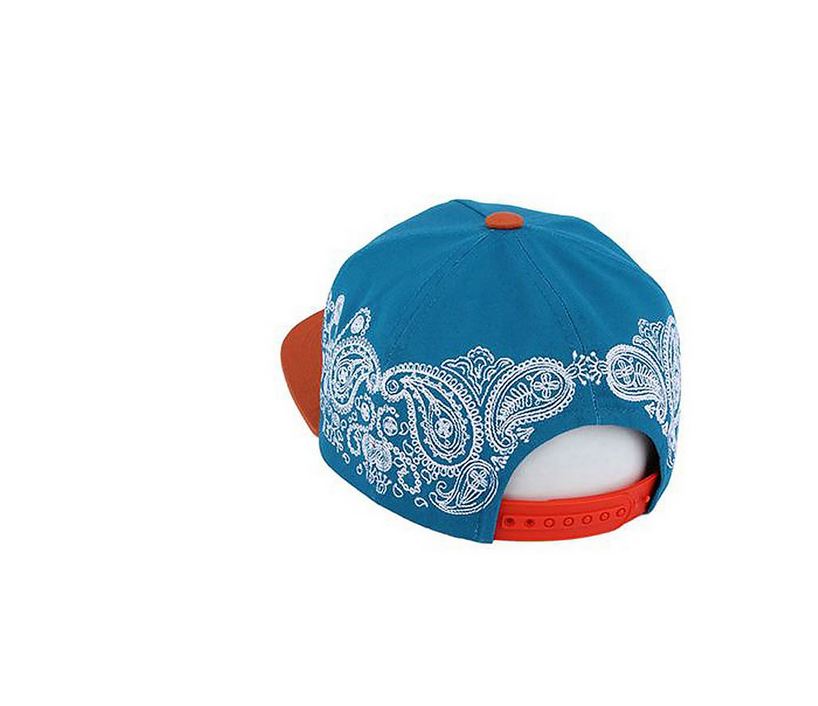 PREMI3R Mũ Snapback Nón Hiphop PAISELY màu xanh mũ lưỡi trai phong cách hàn quốc nón thương hiệu chính hãng