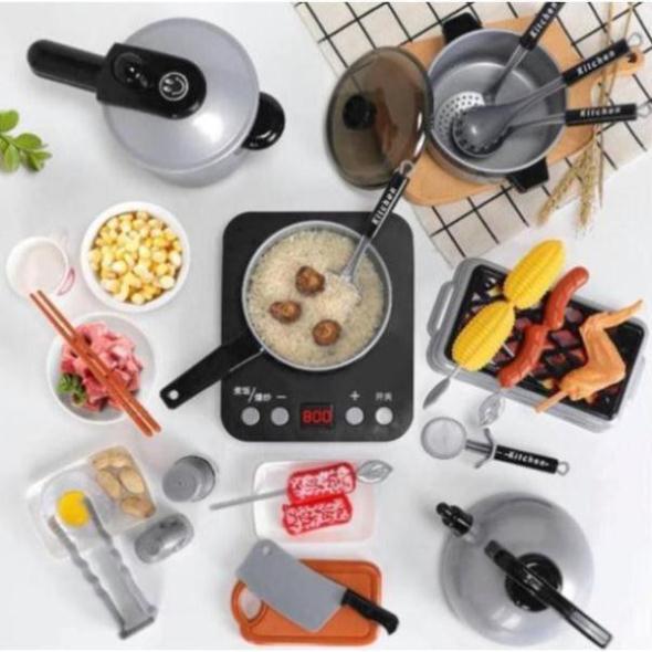 BỘ NẤU ĂN KITCHEN 36 món với các chi tiết Sz to cho bé thỏa sức vui chơi