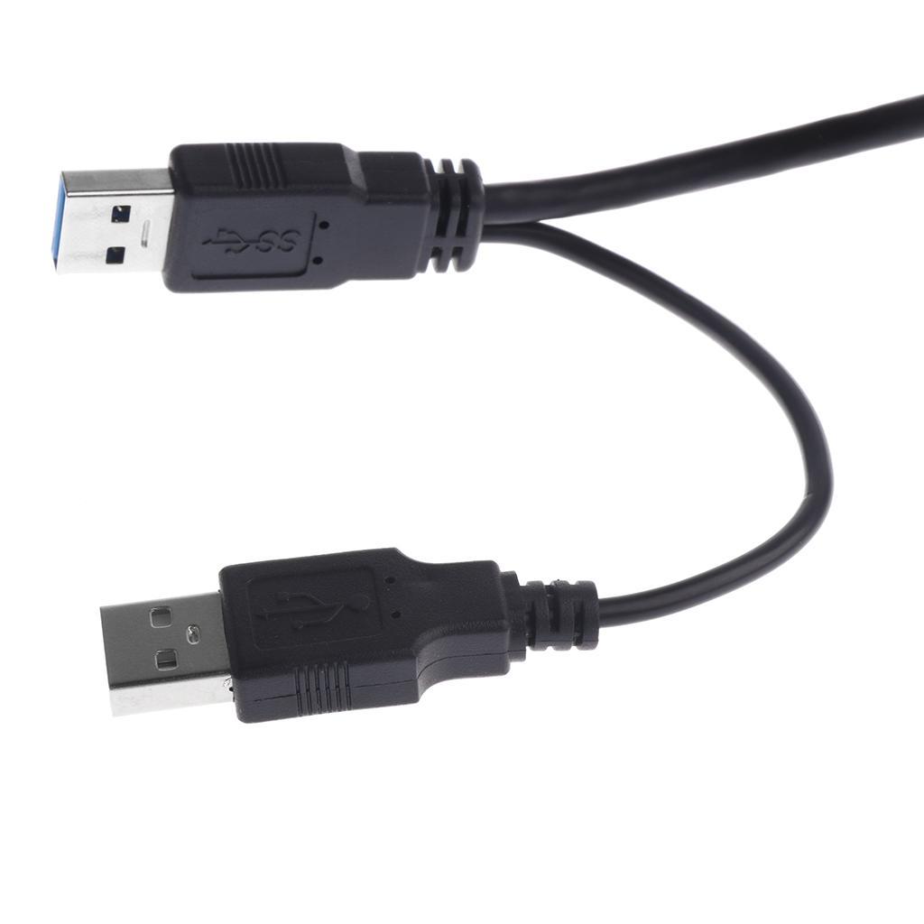 Cable USB 3.0 to 2.5" 22Pin SSD Adapter Converter Power